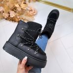 TEDDY BOOT 24889 BLACK *WEBONLY*