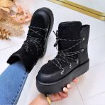 TEDDY BOOT 24889 BLACK *WEBONLY*