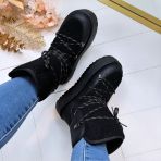 TEDDY BOOT 24889 BLACK *WEBONLY*