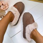 TESSA PANTOFFEL YY-170 BROWN