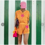 PINNED BY K BADSTOF PALMTREE SET PEACH