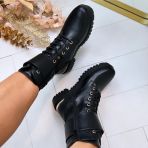 VEERLE INSPIRED BOOT XJ-671 BLACK *WEB ONLY*