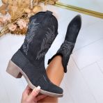 WASHED DENIM LAARS **DES680-1** BLACK *WEBONLY*